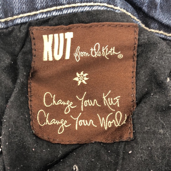 Kut from the Kloth Blue Farrah Baby Boot Cut Jeans - Picture 9 of 11